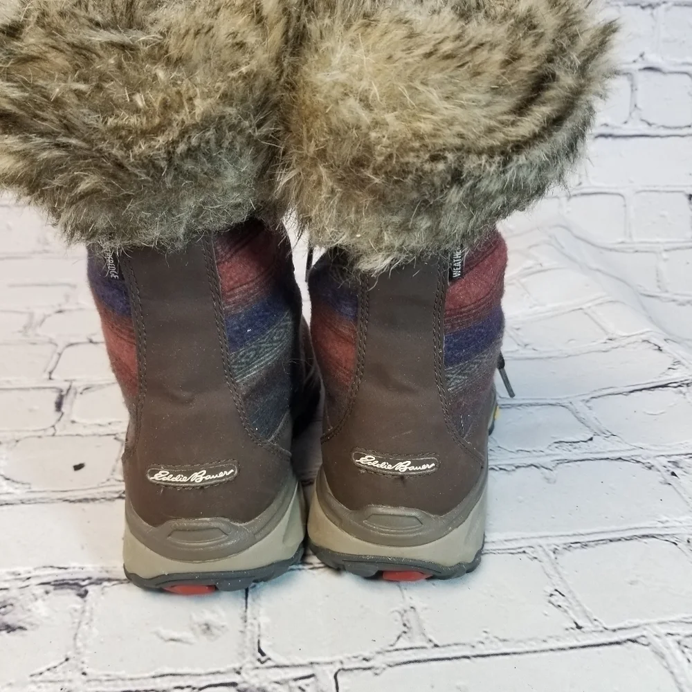 Eddie Bauer Solstice Fur winter boots
